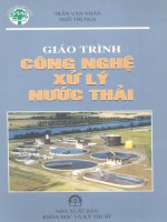 Giáo trình công nghệ xử lý nước thải part 1 pot