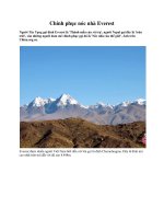 Chinh phục nóc nhà Everest doc