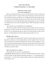 Phương pháp học tập của học sinh hiện nay