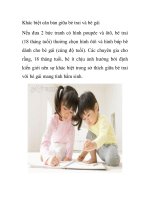 Khác biệt căn bản giữa bé trai và bé gái potx