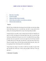 CHIẾN LƯỢC SẢN PHẨM VÀ DỊCH VỤ 1 doc