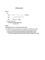 Xác suất căn bản - Đề thảo luận số 5 pdf