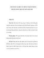 CHẨN ĐOÁN SAI BIỆT CÁC BỆNH LÝ HẠCH CỔ BẰNG PHƯƠNG PHÁP CHỌC HÚT BẰNG KIM NHỎ ppt