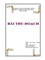 Đề tài: Thực tập tại thư viện tỉnh Sóc Trăng pps