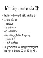 quá trình hình thành vai trò của chính phủ trong nền kinh tế thị trường p3 pptx
