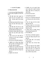 Trắc nghiệm kinh tế vĩ mô phần 1 pptx