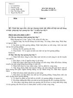 Bìa thu hoạch: Trình bày mục tiêu, cấu tạo chương trình, đặc điểm nổi bật của nội dung và biện pháp dạy học quang học lớp 7 và điện học lớp 9 pps