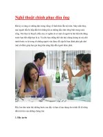 Nghệ thuật chinh phục đàn ông potx