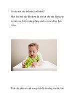 Trẻ ăn trái cây thế nào là tốt nhất? ppsx