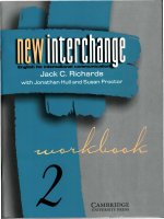 new interchange 2 workbook