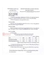 đề thi cao đẳng môn địa lí khối c năm 2014