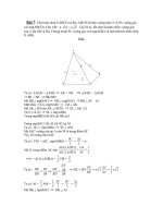 Chuyên đề hình học không gian - 2 pps