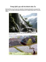 Trung Quốc qua mắt du khách châu Âu potx