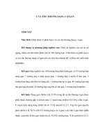 U VÀ TỔN THƯƠNG DẠNG U Ở GAN pot