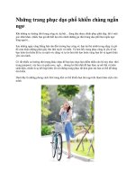 Những trang phục dạo phố khiến chàng ngẩn ngơ ppt