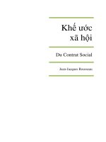 Khế ước xã hội pptx