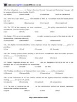 Đề thi thử Toeic docx