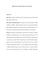 THỞ ÁP LỰC DƯƠNG LIÊN TỤC QUA MŨI ppsx