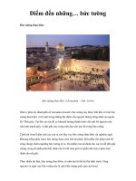 Điểm đến những… bức tường pptx