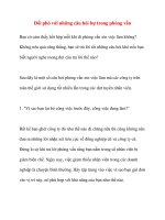 Đối phó với những câu hỏi bự trong phỏng vấn pdf