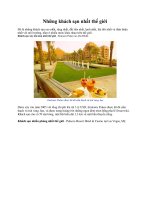 Những khách sạn nhất thế giới pdf