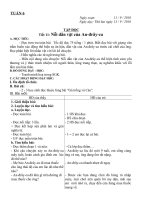 Bộ giáo án lớp 4 năm học 2010 - 2011 - tuần 6 docx