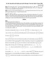 Kỳ thi chọn đội tuyển Quốc gia dự thi Olympic Toán học Quốc tế năm 2006 pot