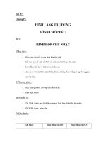 giáo án toán học: hình học 8 tiết 57+58 pptx