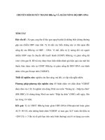 CHUYỂN ĐỔI HUYẾT THANH HBeAg VÀ GIẢM NỒNG ĐỘ HBV-DNA doc