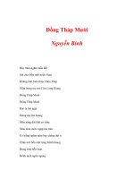 Đồng Tháp Mười docx