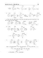 Hóa học hữu cơ phần bài tập part 8 pdf