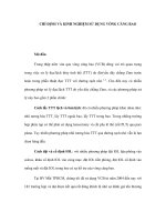 CHỈ ĐỊNH VÀ KINH NGHIỆM SỬ DỤNG VÒNG CĂNG BAO ppsx