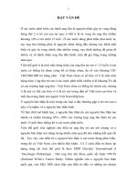 Nghiên cứu kết quả điều trị u nguyên bào thận theo phác đồ SIOP 2001 tại Bệnh viện Nhi Trung ương