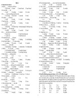 Tổng hợp các đề thi ôn tập môn tiếng anh lớp 12 pptx