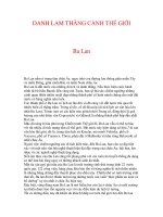 DANH LAM THẮNG CẢNH THẾ GIỚI - Ba Lan pot