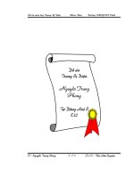 Thiết kế hệ thống trang bị điện cho truyền động chính máy tiện