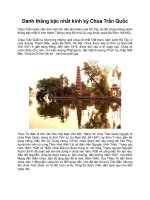 Danh thắng bậc nhất kinh kỳ Chùa Trấn Quốc pps