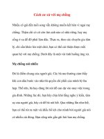 Cách cư xử với mẹ chồng pot