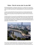 Vilnius - Thủ đô văn hóa châu Âu năm 2009 pps