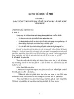 Kinh tế vĩ mô - chương 1 docx