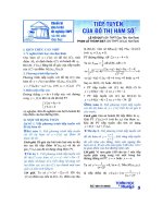 Các bài toán về tiếp tuyến trong cuốn toán học tuổi trẻ