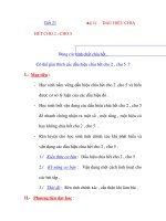 Giáo Án Toán Học :đại số 6 Tiết 21+22 docx