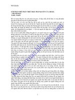 GÓP PHẦN PHÊ PHÁN TRIẾT HỌC PHÁP QUYỀN CỦA HEGEL pptx