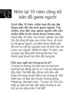 Nhìn lại 10 năm công bố bản đồ gene người pptx