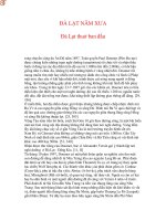 ĐÀ LẠT NĂM XƯA - Đà Lạt thuở ban đầu pps