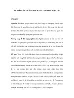 ĐẶC ĐIỂM CÁC TRƯỜNG HỢP NGƯNG TIM NGOÀI BỆNH VIỆN doc