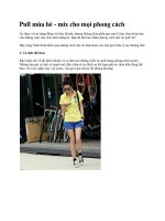 Pull mùa hè - mix cho mọi phong cách doc