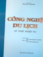 Công nghệ du lịch - Kỹ thuật nghiệp vụ part 1 ppsx