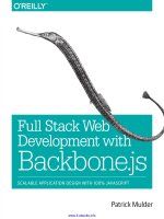 full stack web development with backbone.js