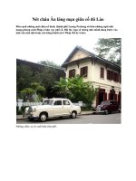 Nét châu Âu lãng mạn giữa cố đô Lào pdf